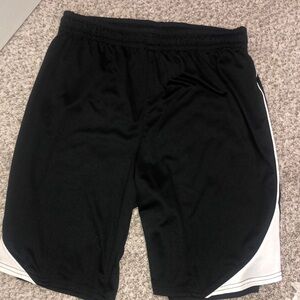 STARTER Black and White Athletic Shorts